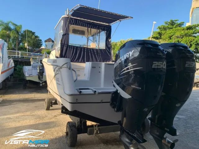 Lancha Fishing 28 Wa com parelha Mercury Verado 250hp 4T - Foto 9