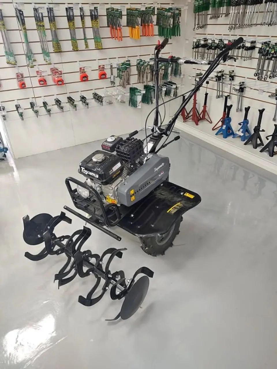 Motocultivador a Gasolina Motor 7Hp 212cc C/ Acessórios TT90 - Toyama (Novo) - Foto 4