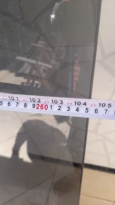 Portas corred.vidro fumê c/ferrsgem - Foto 2