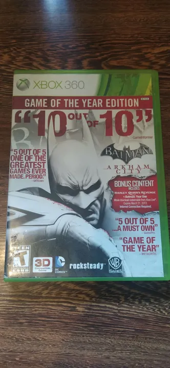 Batman Arkhan City - Xbox 360 - completo