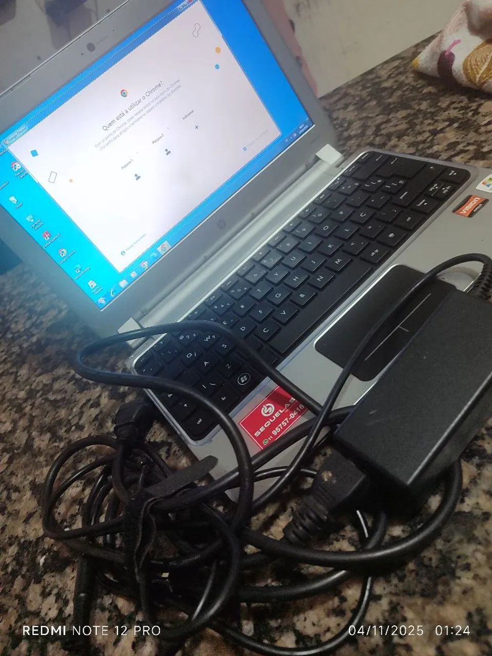 Notebook Hp pavillion Dm1 tem 11,6" de tela  - Foto 3