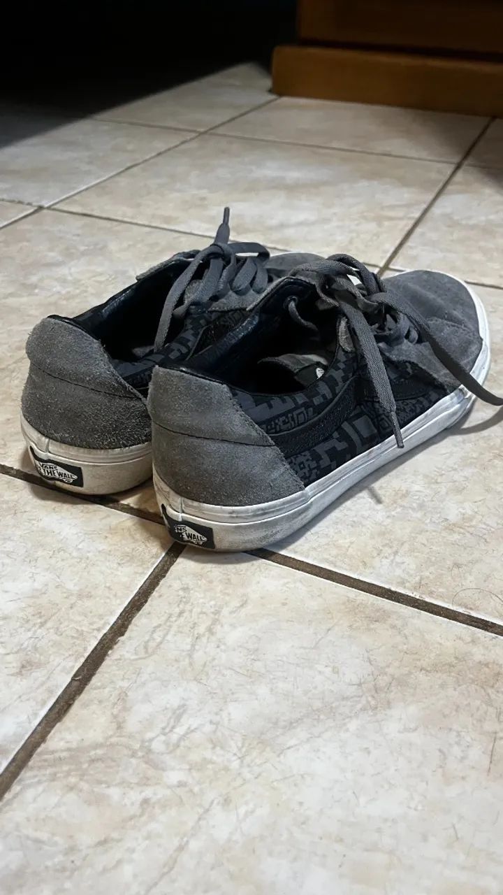 Vans Sk8 Checkerboarder Black/Reflective - Foto 3
