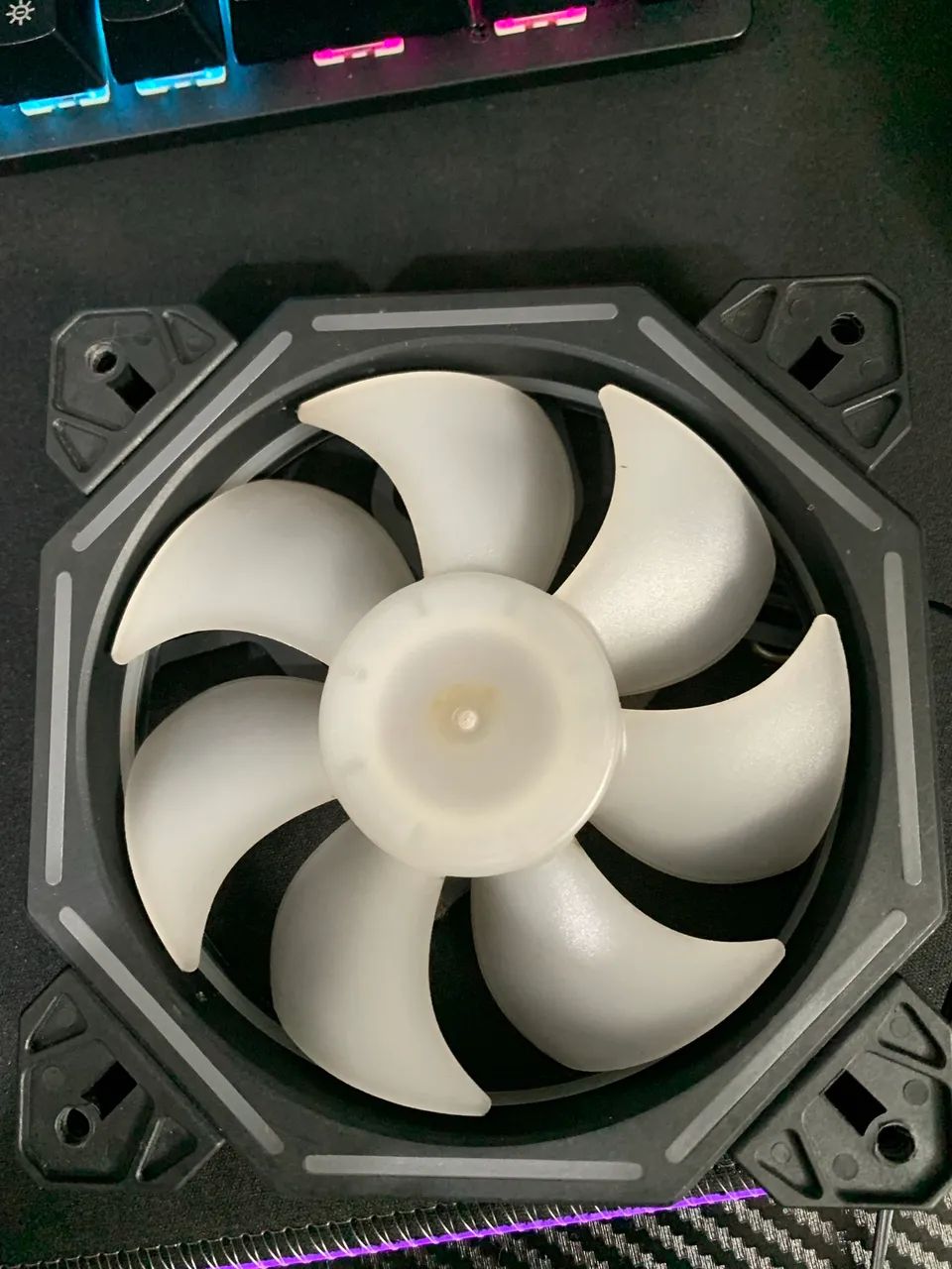 Ventoinha LED FAN RGB  - Foto 4