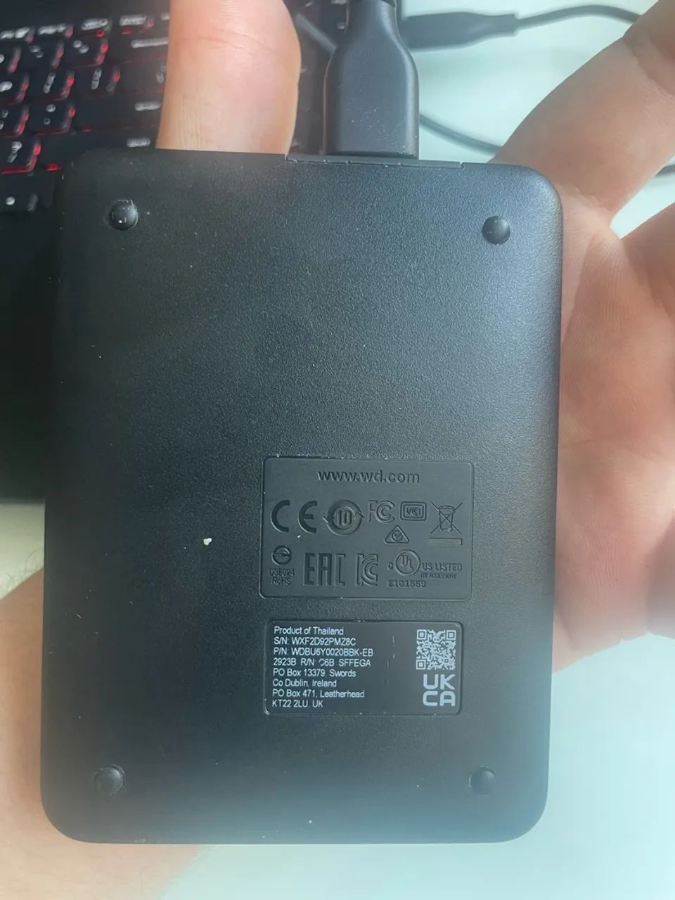 Hd externo 2tb wd elements - Foto 3