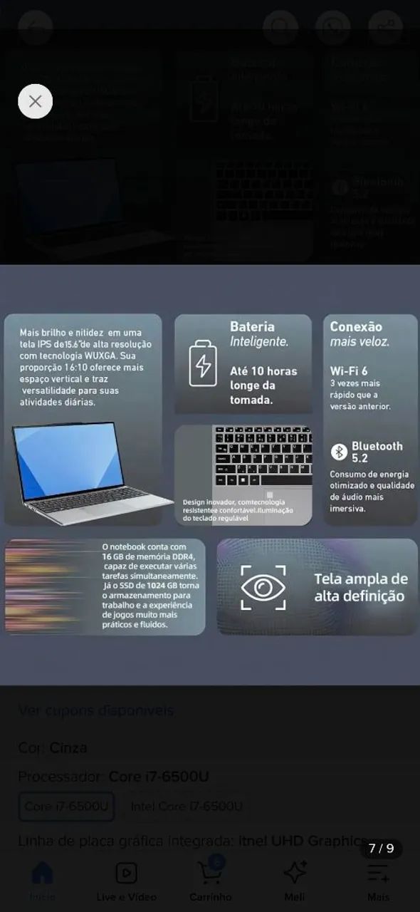 Notebook novo Asus - Foto 3