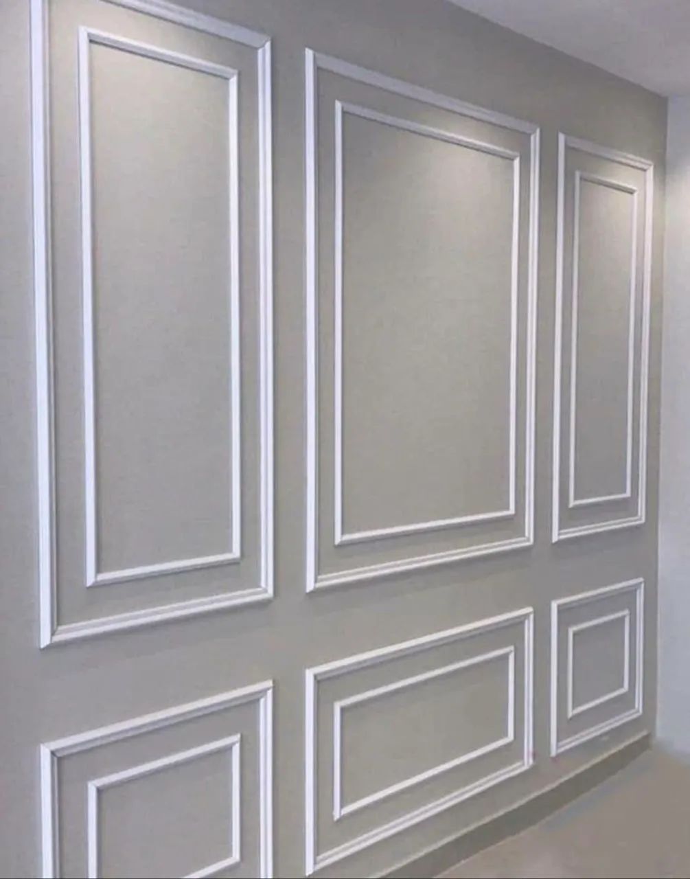 Boiserie molduras de gesso