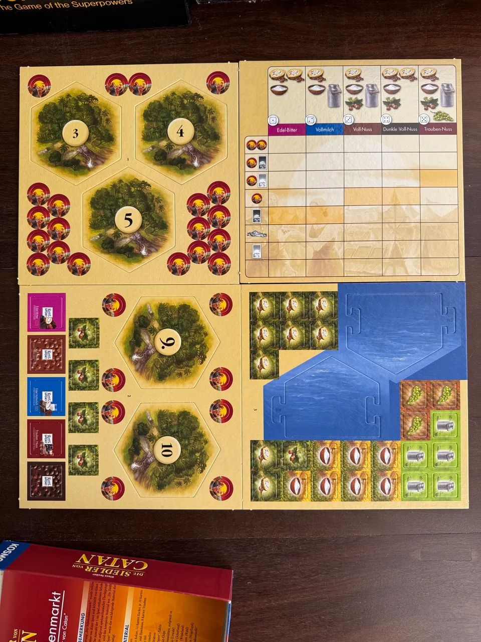 Der Schokoladenmarket Catan tabuleiro - Foto 3