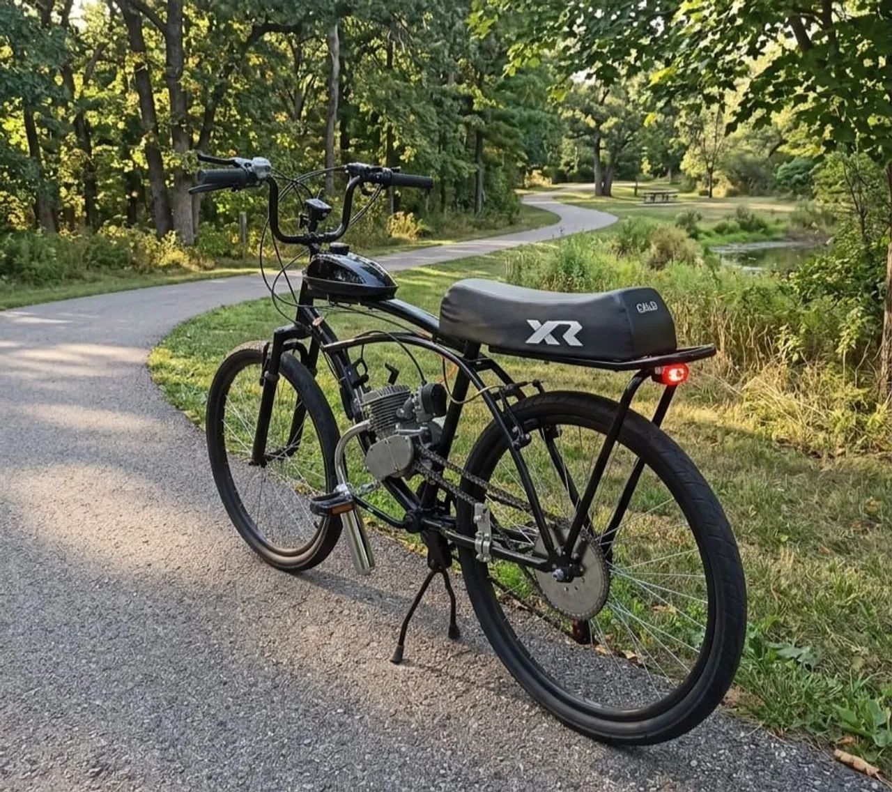 Bicicleta motorizada 80cc  - Foto 2