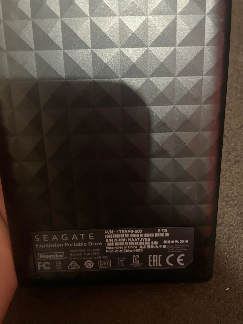HD EXTERNO SEAGATE 2TB ORIGINAL - Foto 4