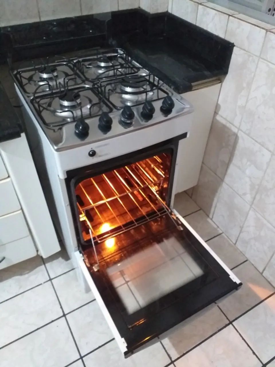 Fogão Brastemp 4 Bocas - Branco - Foto 4