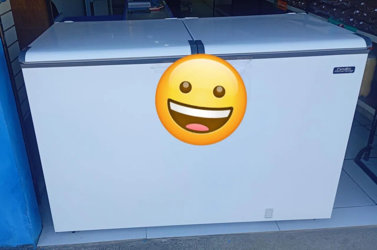 Freezer com 4 meses de uso