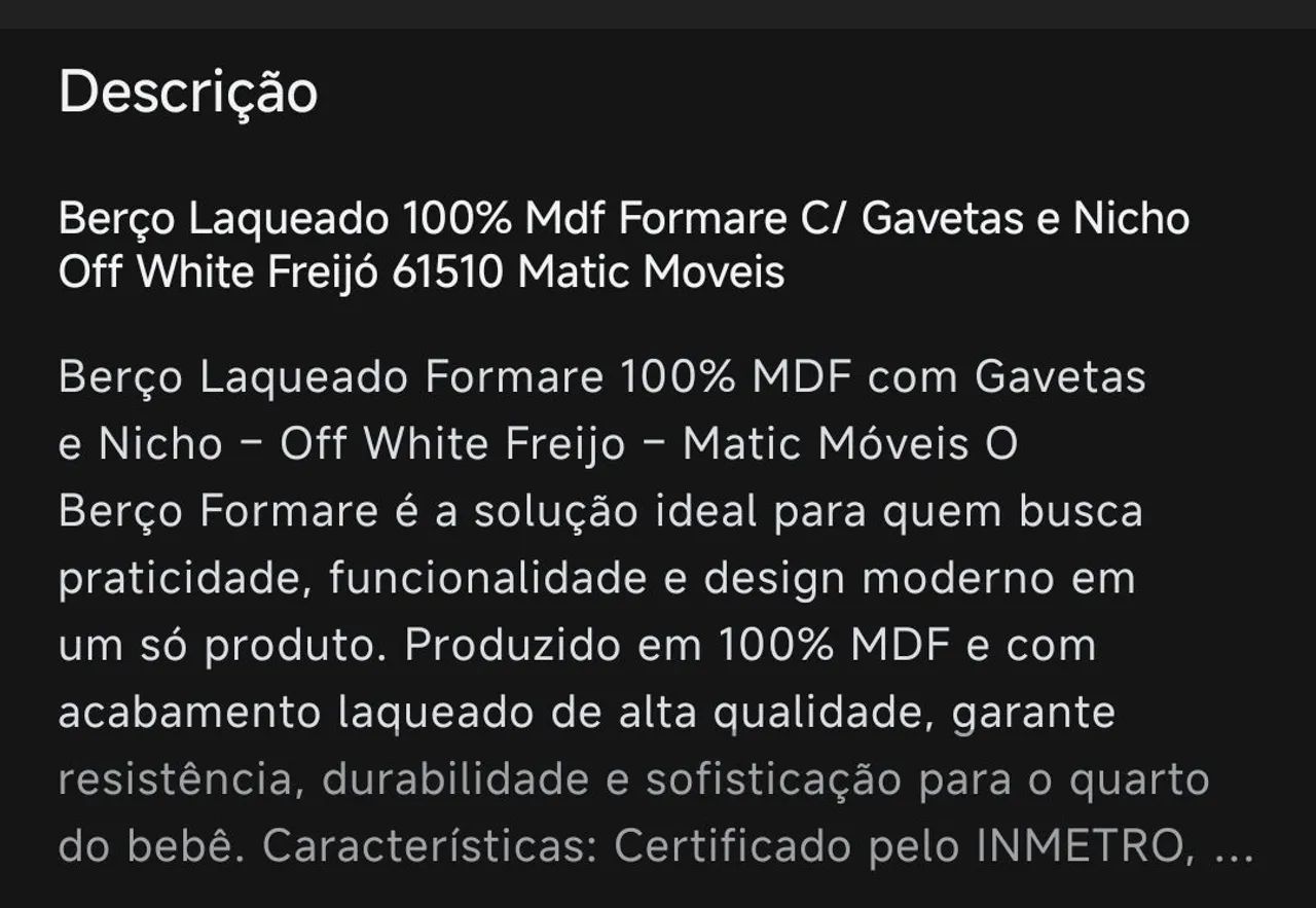 Berço 3 em 1 - Foto 3