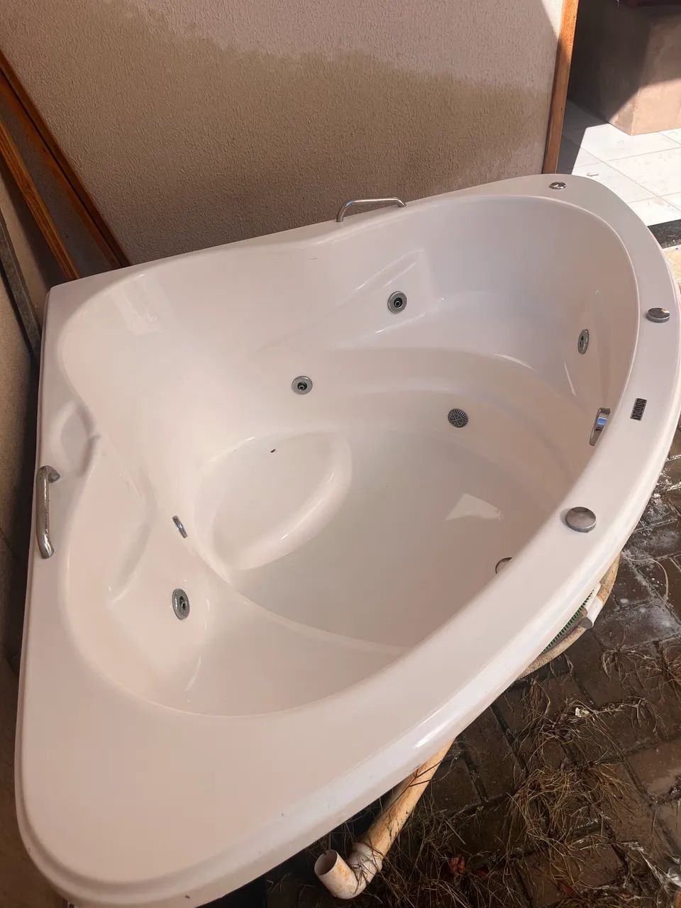 Banheira Astra Innovare Acrílico HA196XC Branco - Foto 4