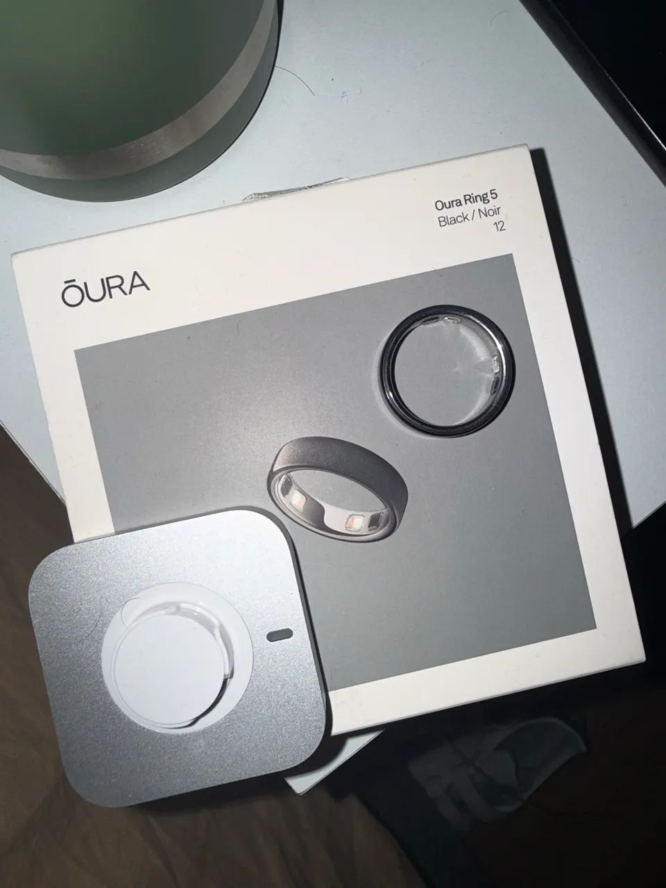 Oura Ring 5 Black - Tam 12