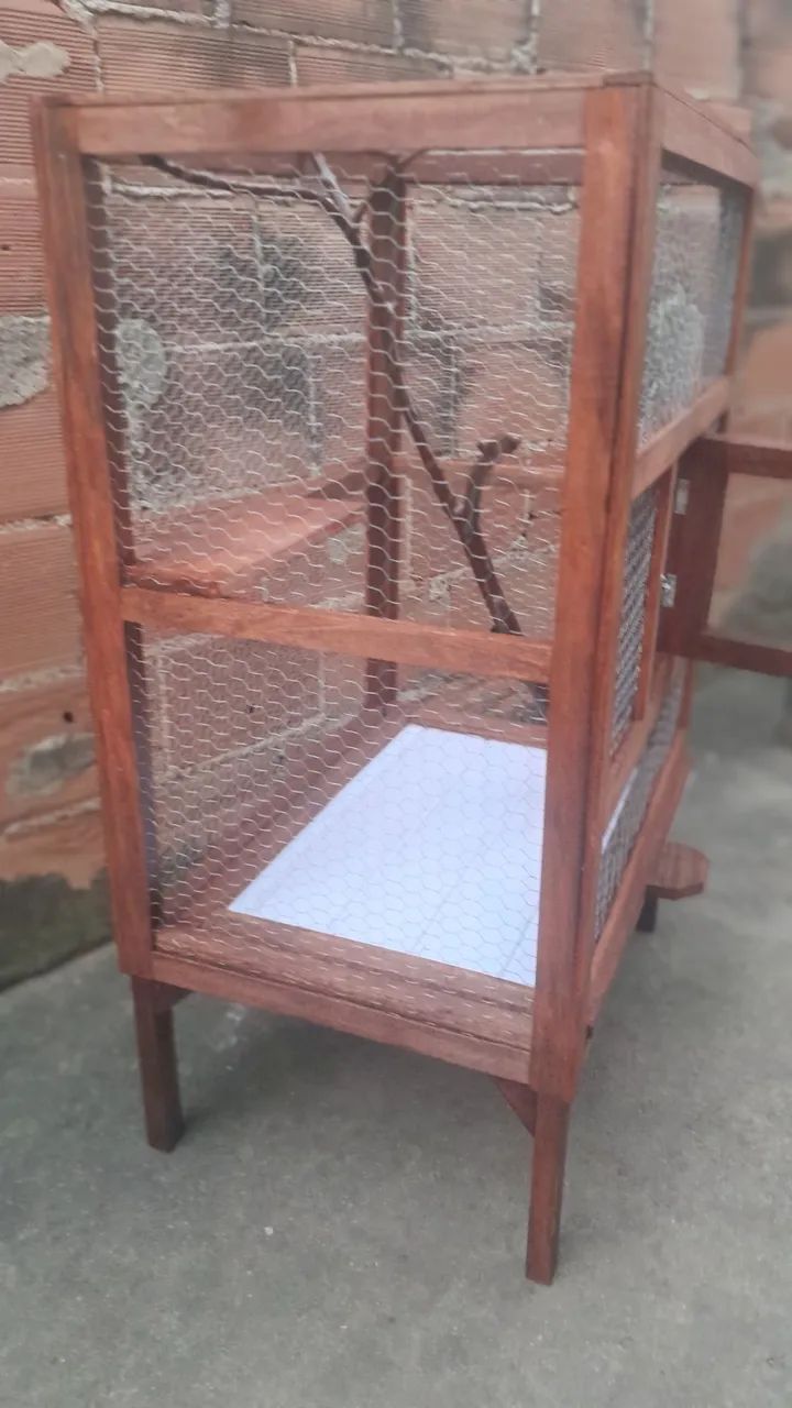 Lindo viveiro rustico disponivel 