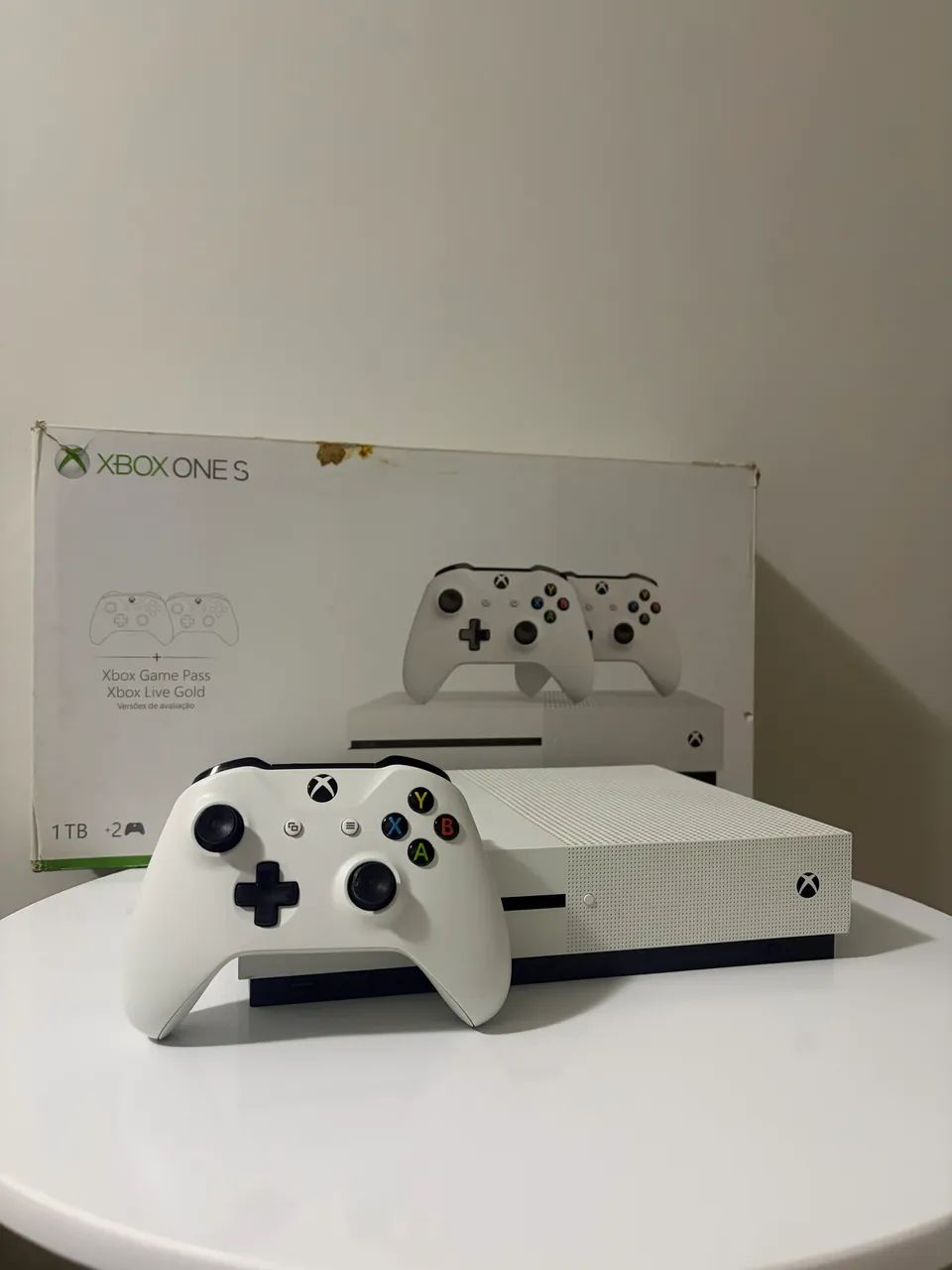 Xbox one S novíssimo com jogo! - Foto 2