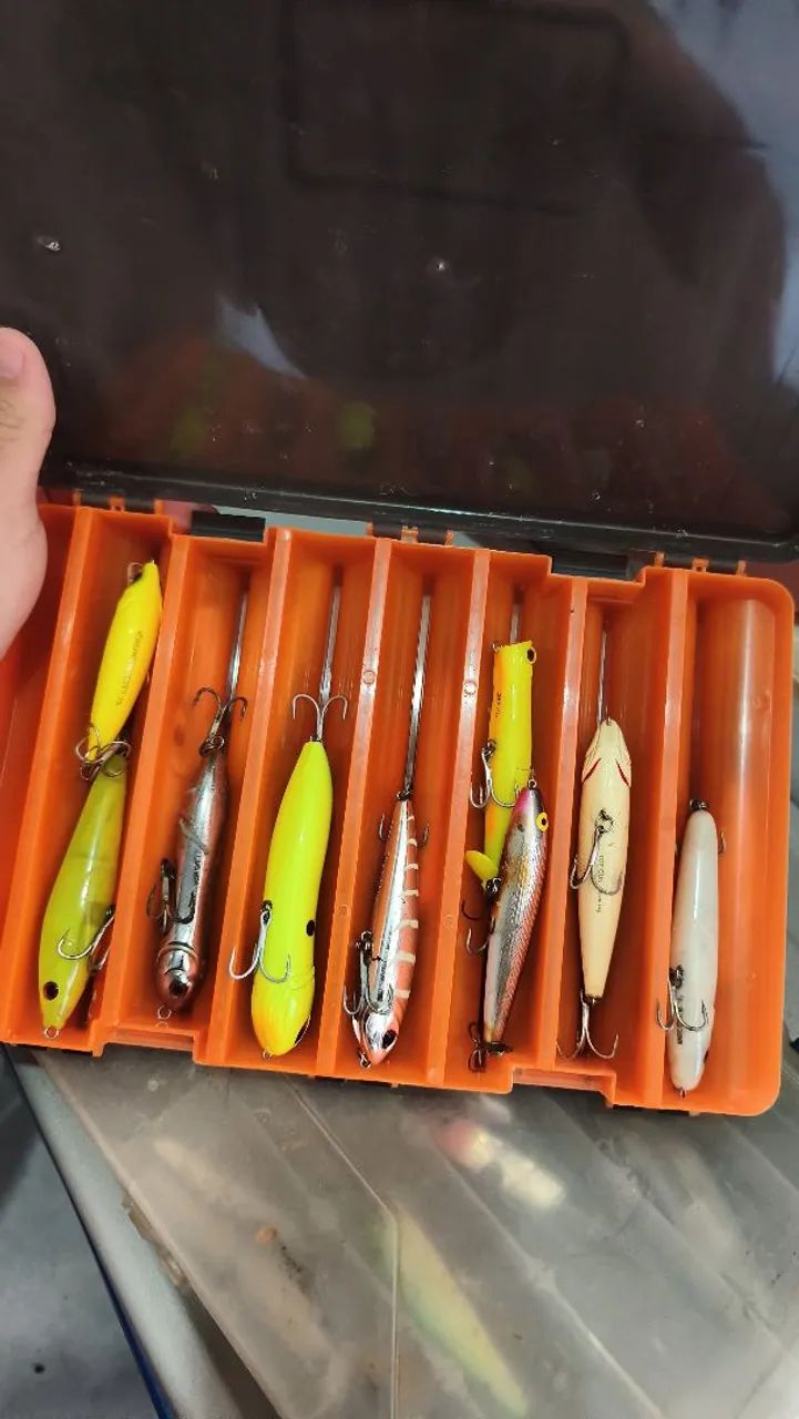 Caixa de iscas para pesca  - Foto 2