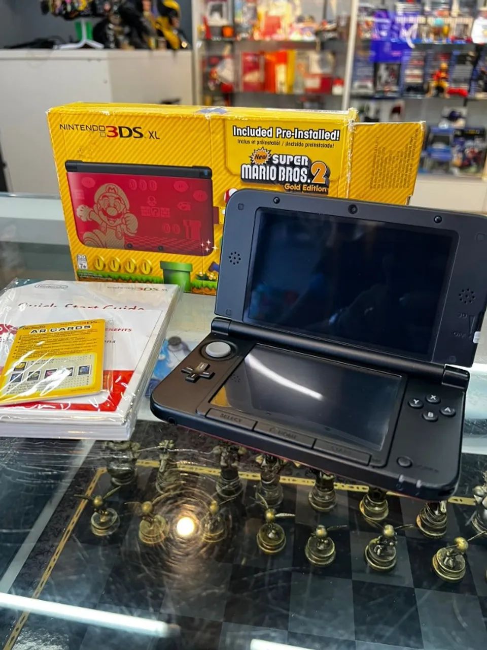 Console Nintendo 3DS XL (New Super Mario Bros 2) Seminovo com