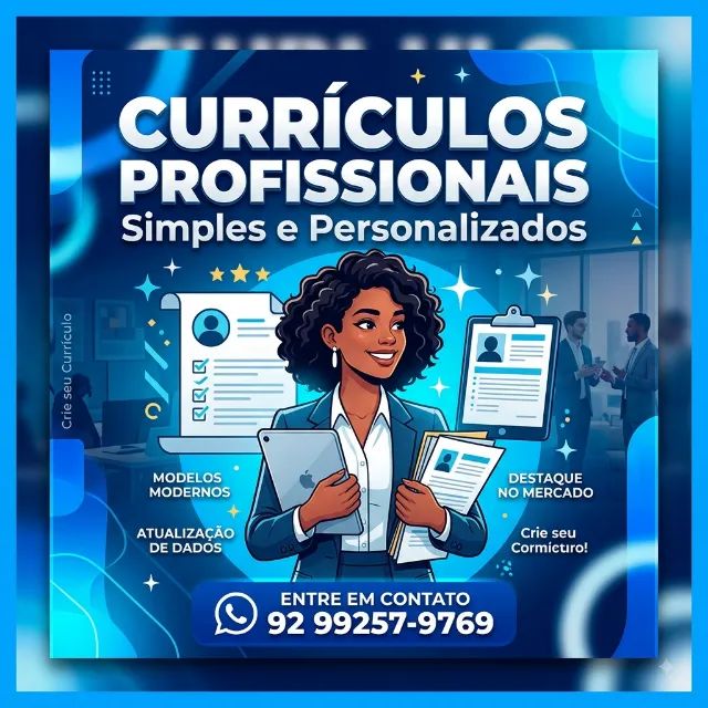 Currículos diversos - simples e Personalizaodos