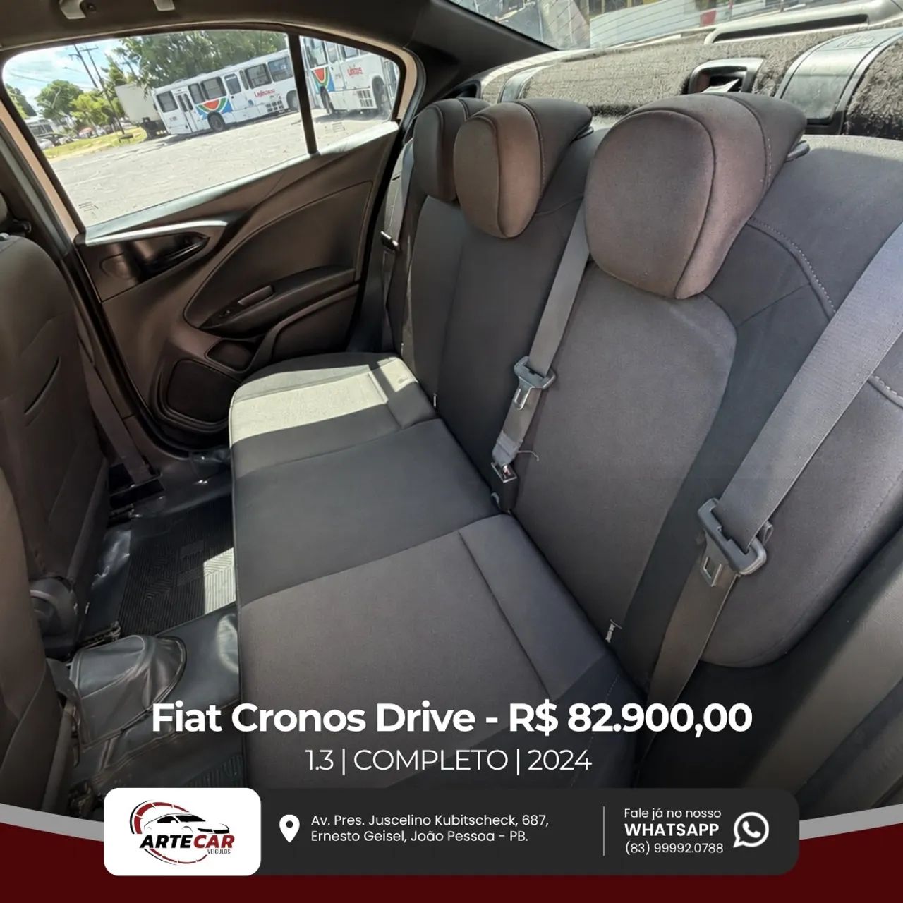 Fiat Cronos Drive 1.3 8V Flex 2024 - Foto 4