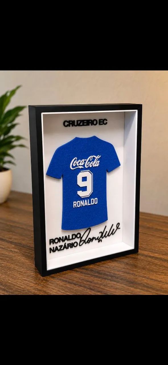 Camisa Ronaldo fenômeno no Cruzeiro  - Foto 2