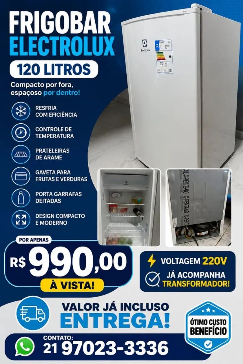 Frigobar Eletrolux 120 LT