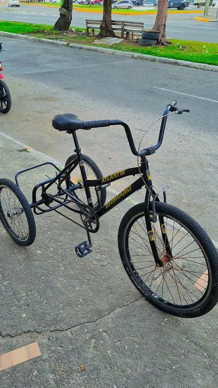 Vendo ou troco bicicleta  triciclo  - Foto 4