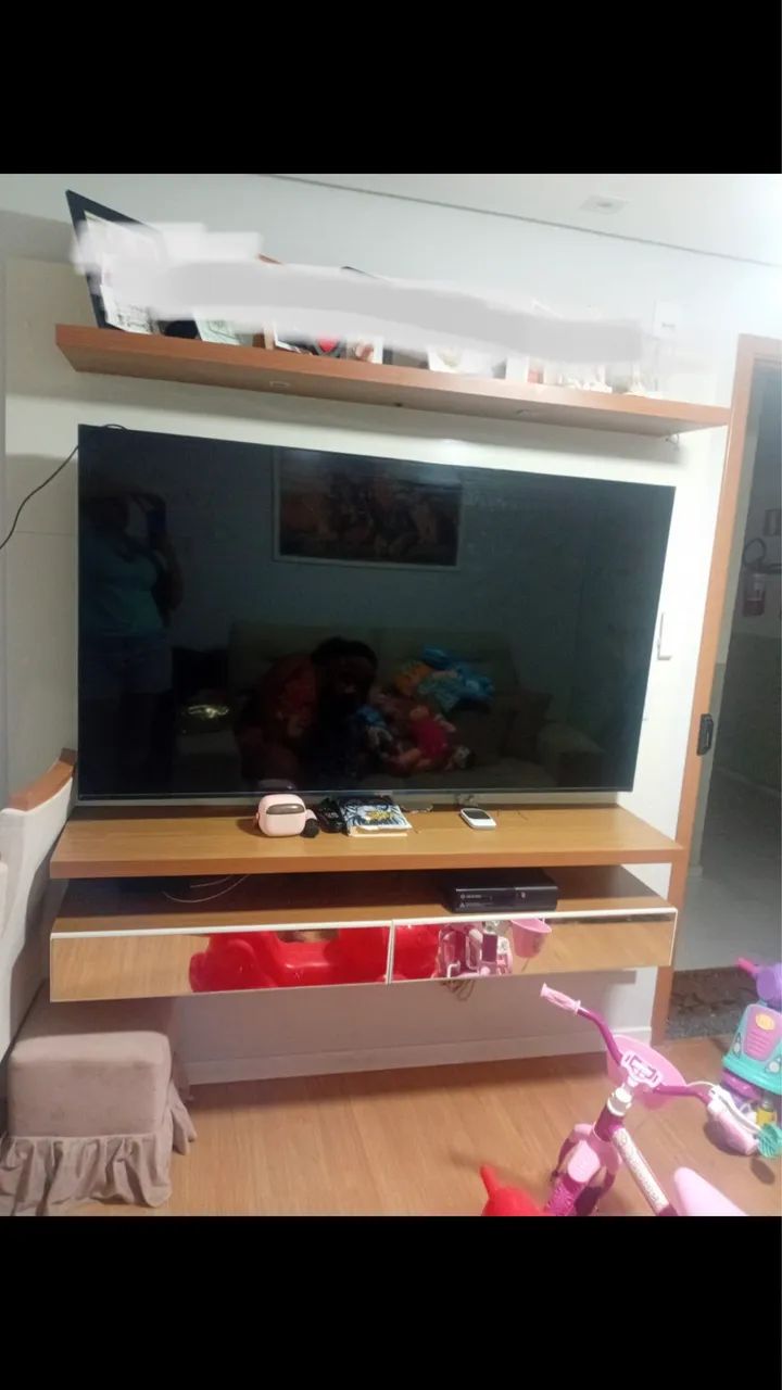 Painel sem a Tv.
