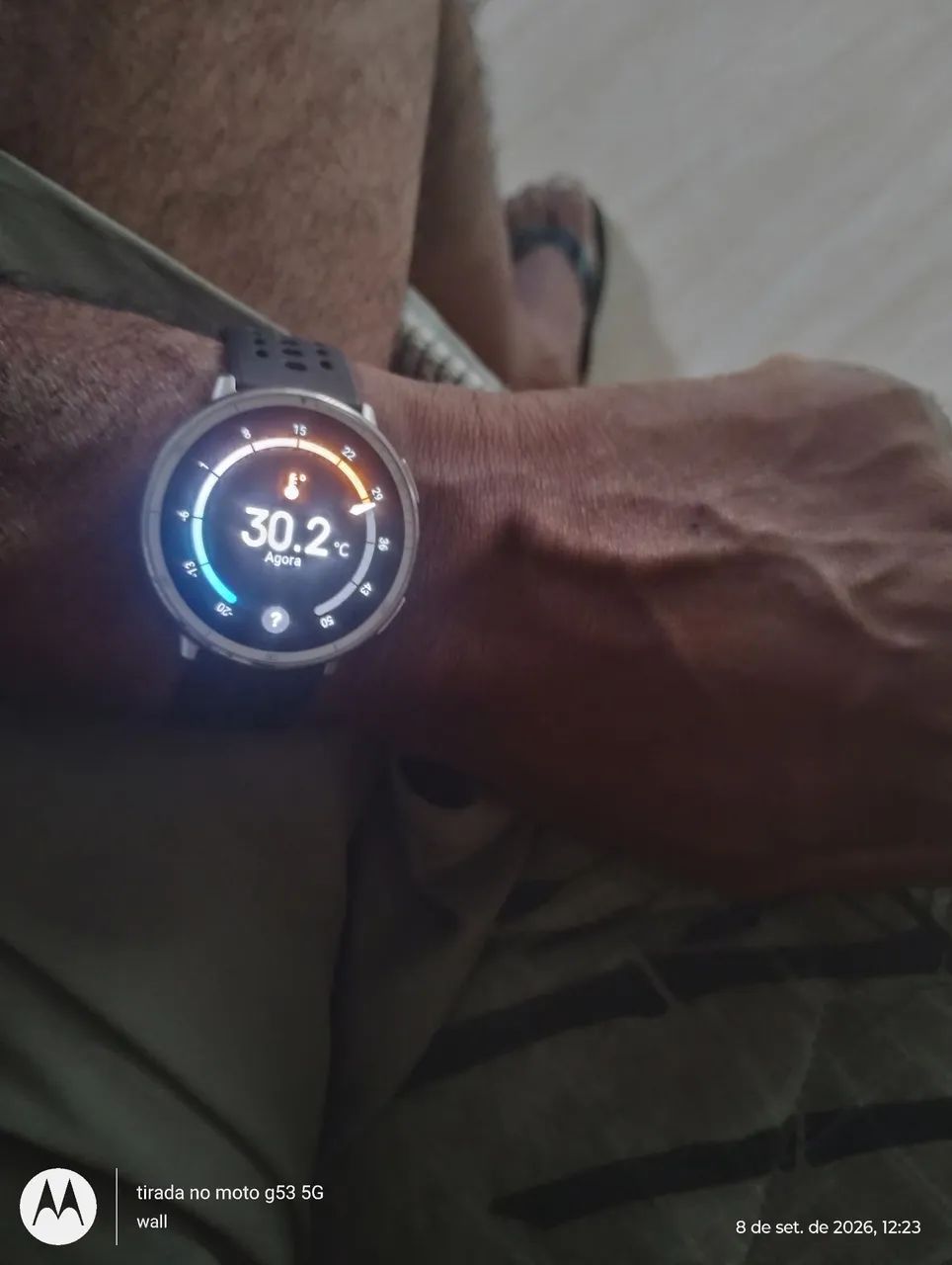 Amazfit active 2 funcionando perfeitamente carregador caixa e cabo. - Foto 2