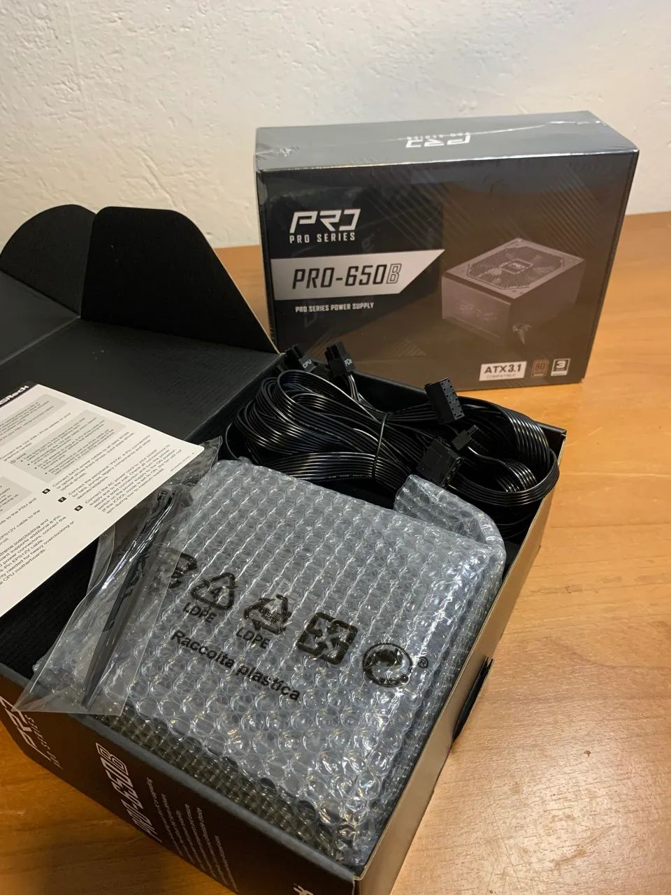 Fonte Gamer Asrcok 650w - Foto 3
