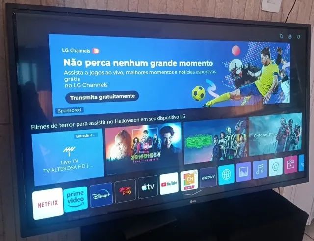 Smart Tv 43" Polegadas LG - COM DETALHE
