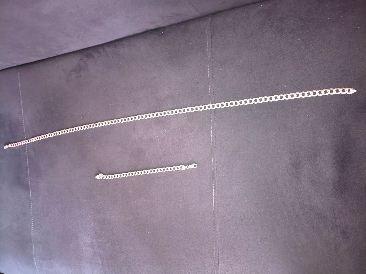 Conjunto de Prata 925 legítima barato p sair hj
