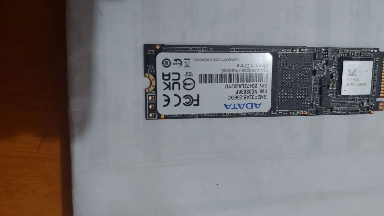 Nmve 256 Gb Adata - Foto 2