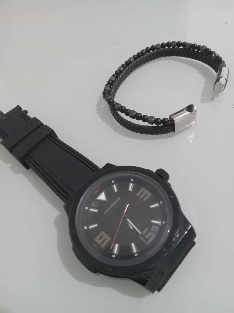 RELÓGIO CHILLIBEANS + PULSEIRA CARTIER 