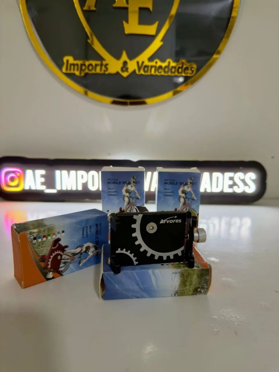 Suporte de celular para bike e moto - Foto 2