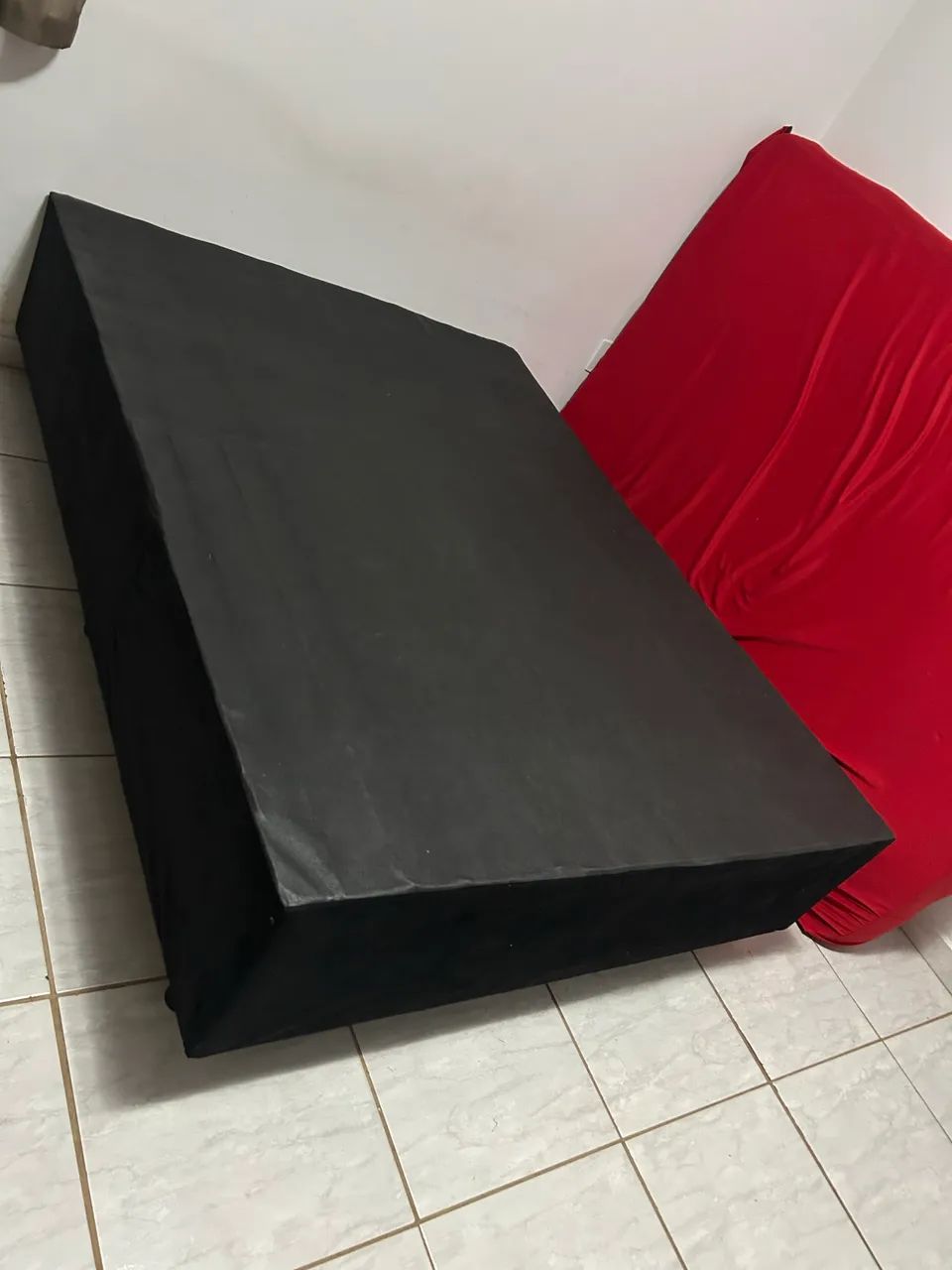 Cama Casal Base + Colchão Night & Day Plumatex Molas Superlastic - Foto 2