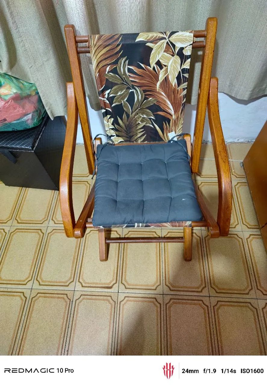 Cadeira Dobrável para Varanda - Foto 2