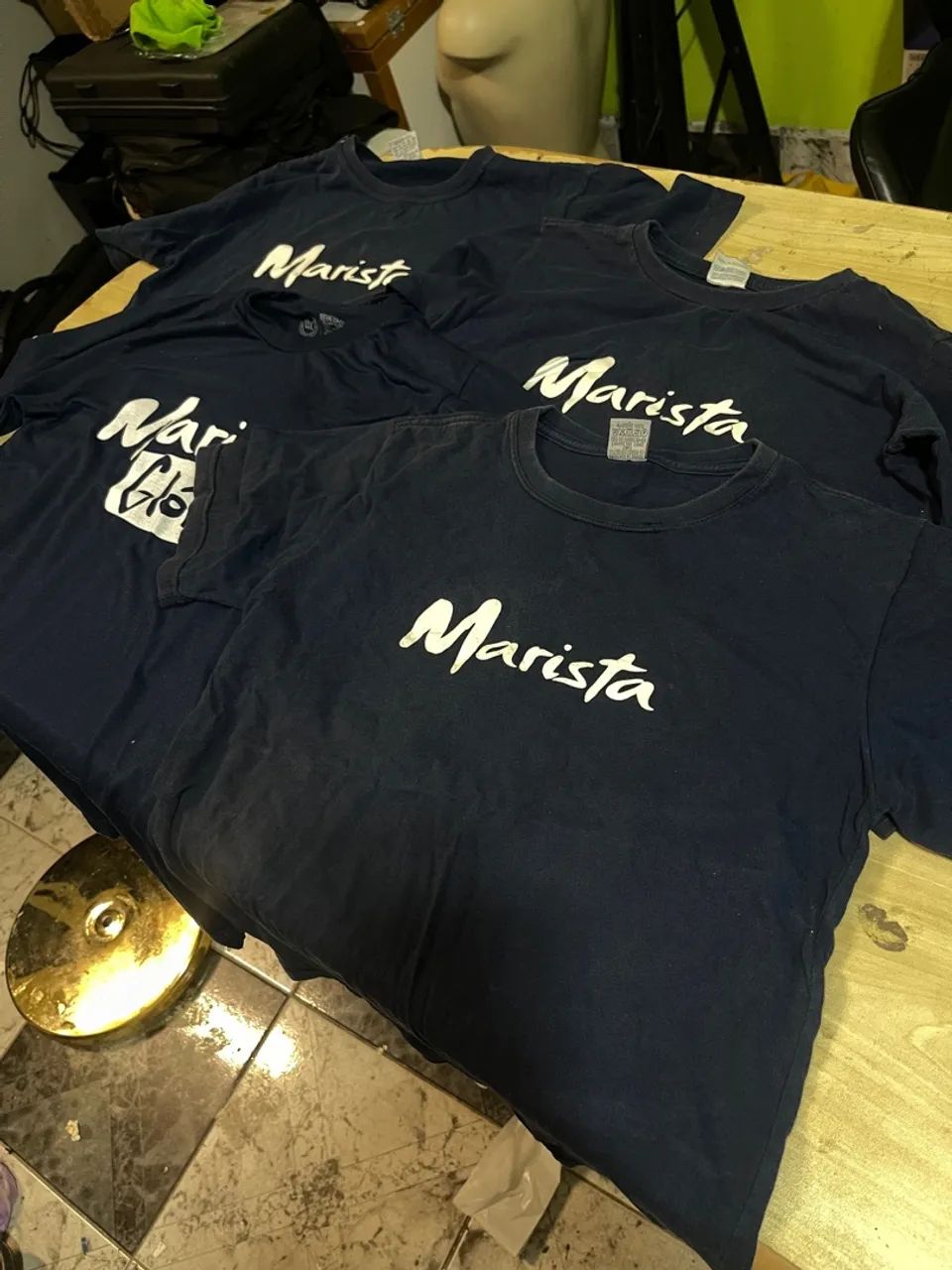 Lote de camisa Uniforme Rede Marista - Foto 2