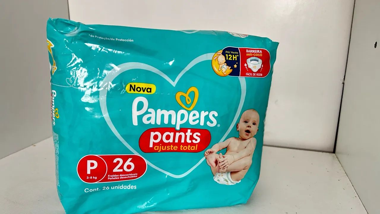 Fralda Pampers P pants