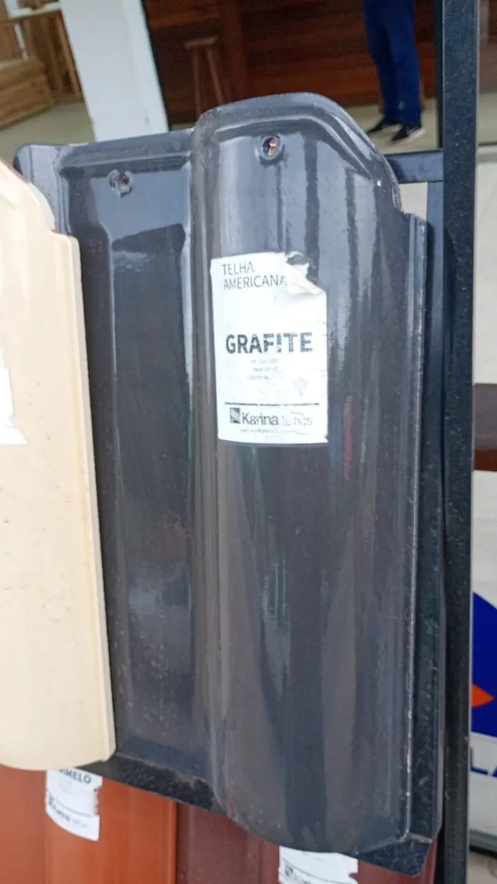 Telha esmaltada grafite a pronta entrega- uma e dupla face  - Foto 3
