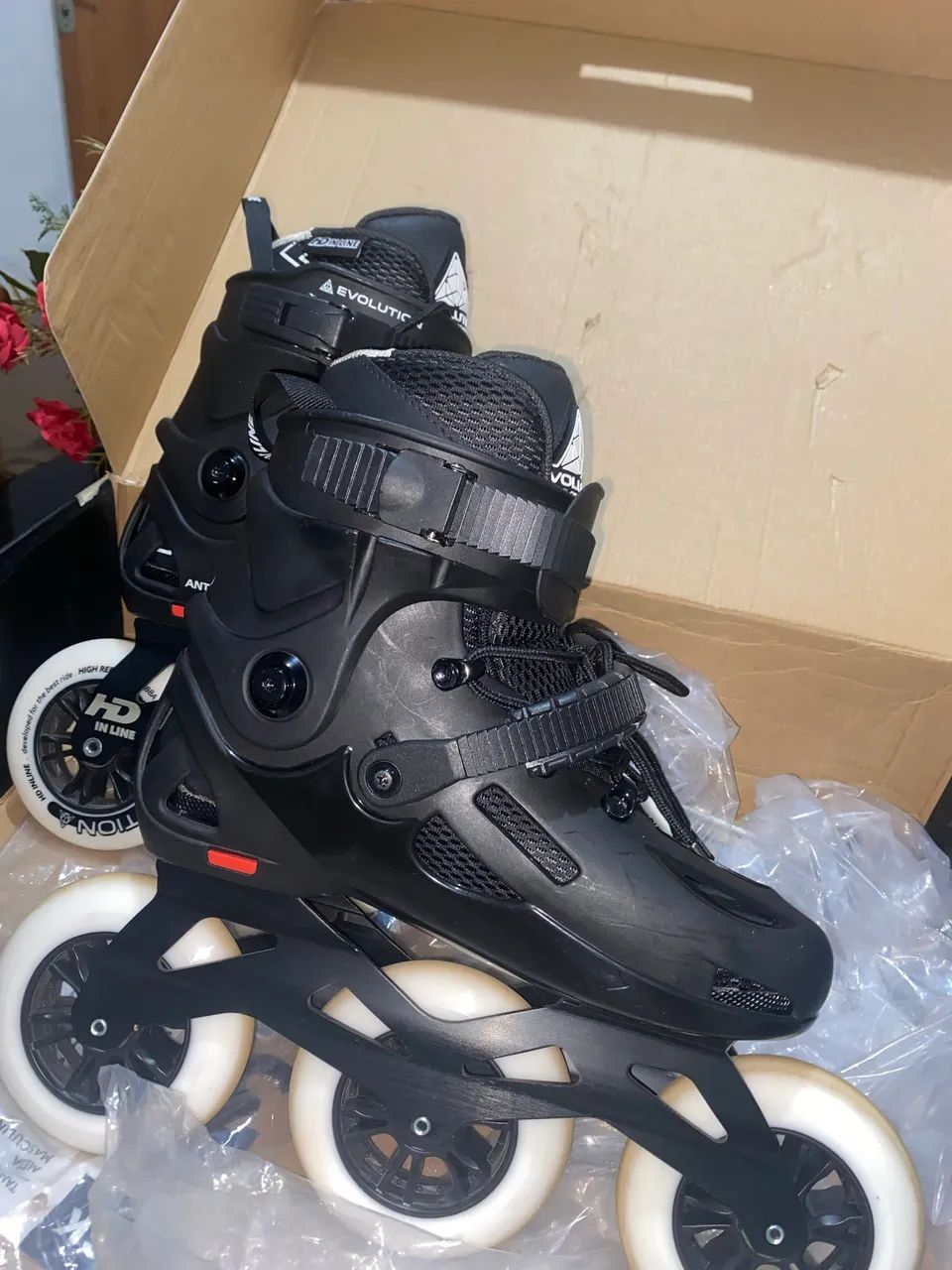 PATINS - EVOLUTION II - 4 RODAS 80MM - Foto 2
