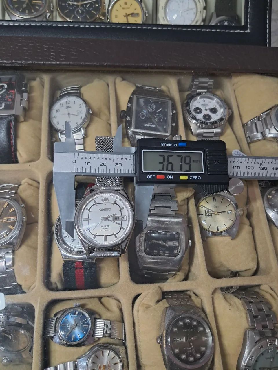 Relógio Orient 3 Estrelas Automático Vintage - Edição Clássica - Foto 3