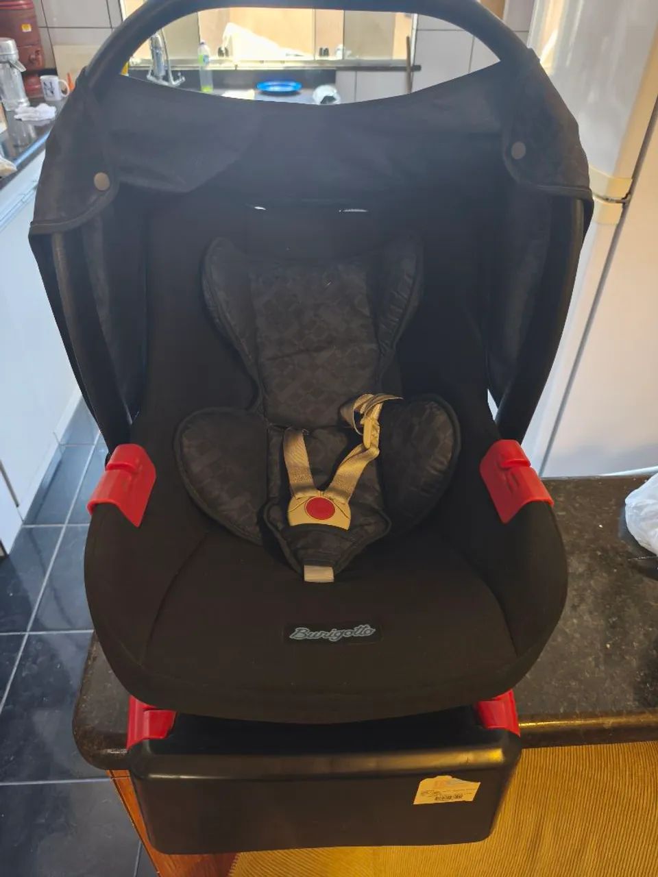 Cadeirinha de bebê com base Burigotto  - Foto 2