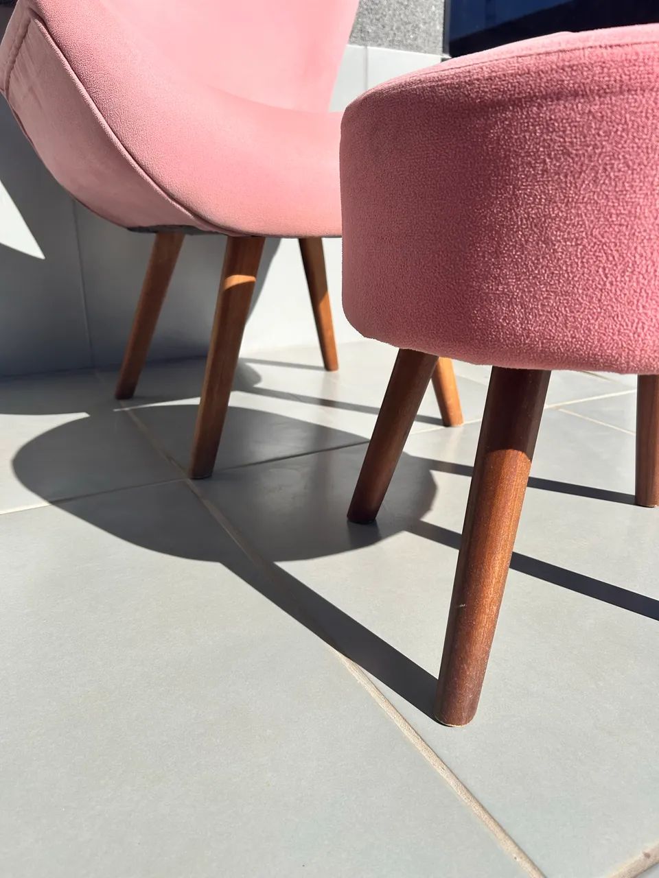 Poltrona moderna rosa, confortável de alta qualidade e durabilidade!!! - Foto 2