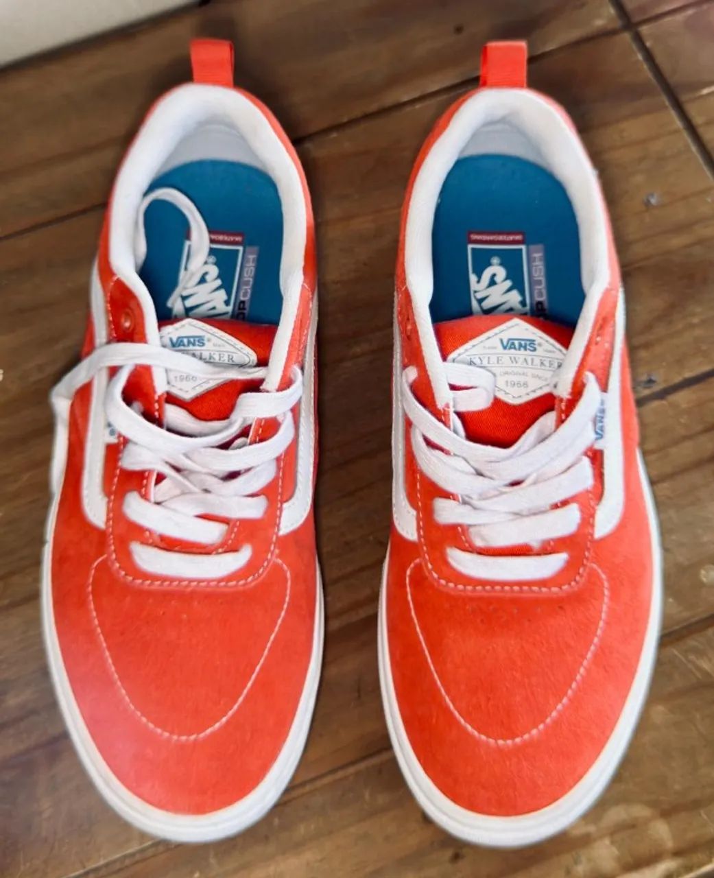 Tenis Vans Skate Kyle Walker Pro Orange Blue Tam 41 - Foto 2
