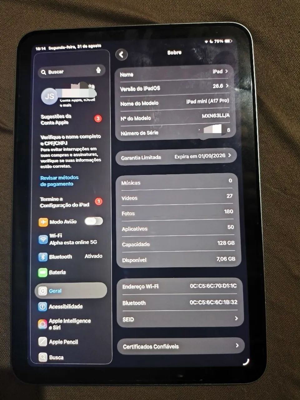 iPad Mini A17 PRÓ  - Foto 3