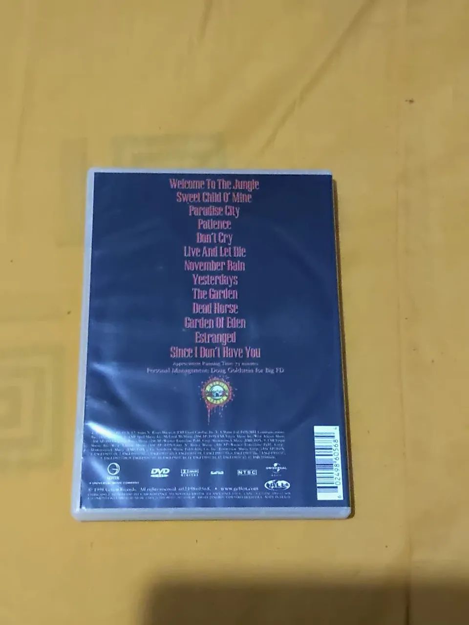 Dvd Guns n roses welcome to the vides  - Foto 2