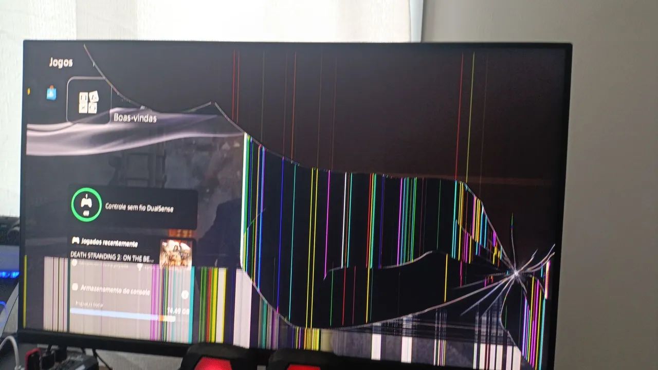 MONITOR PICHAU 144HZ ( COM DEFEITO) ACEITO TROCAS E PROPOSTAS  - Foto 3