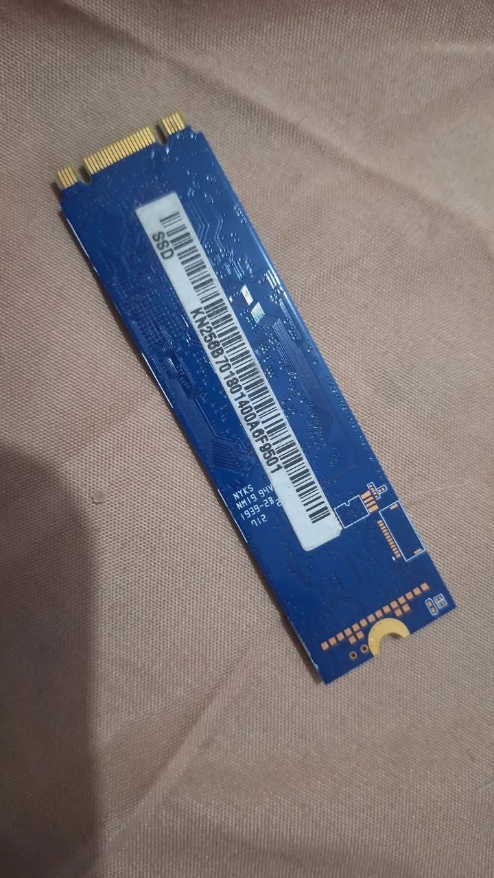 Ssd m.2 sata 256gb kingston - Foto 2