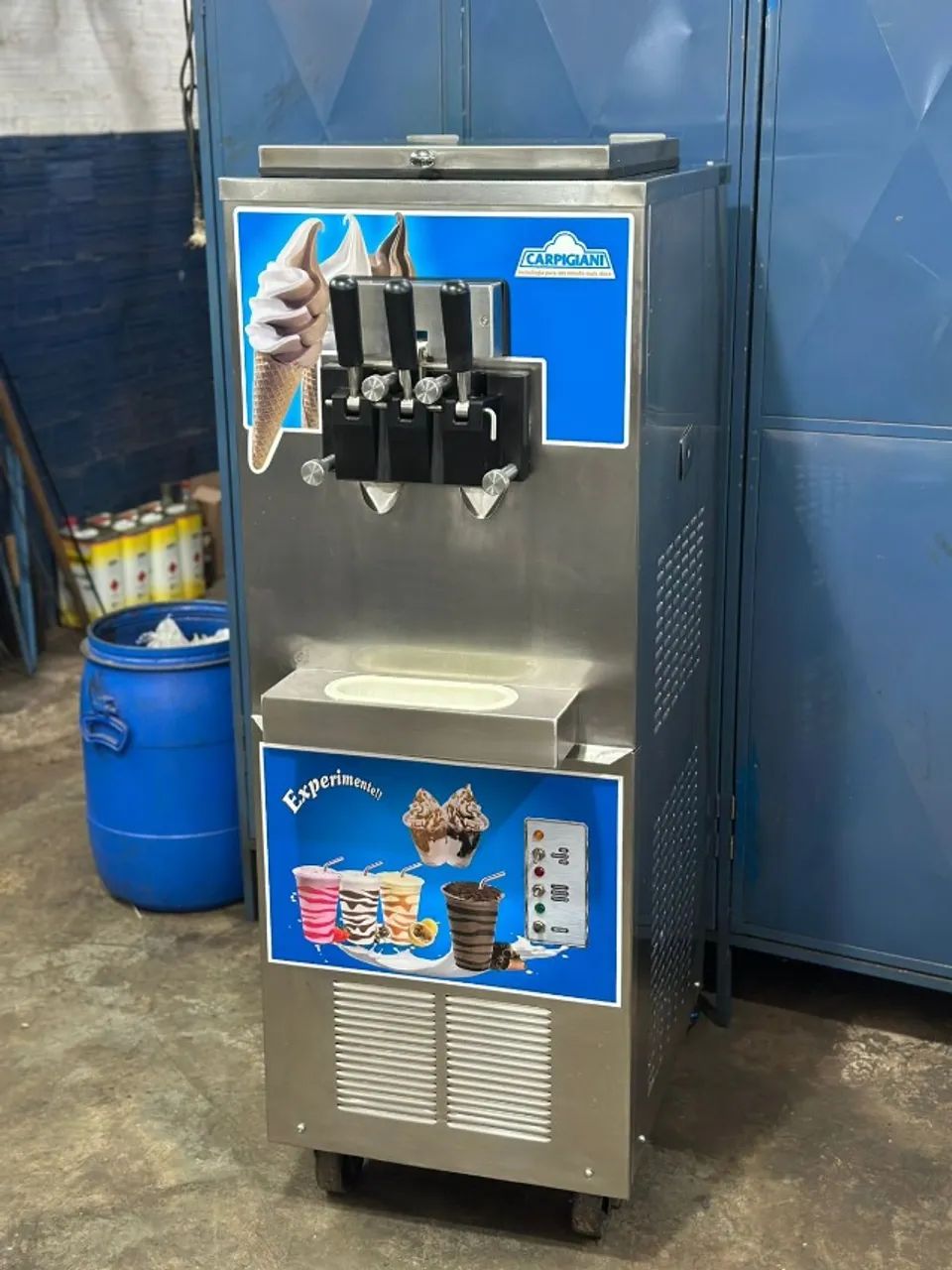 Máquina de sorvete expresso italiano Carpigiani - Foto 3